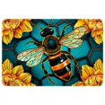 thumbnail image 1 of Bee Indoor Rug Outdoor Carpet Door Rug Polyester Non-Slip Machine Washable Bath Mats, 1 of 6