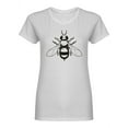 thumbnail image 1 of Bee Insect Shaped T-Shirt Women -Image by Shutterstock, Female Small, 1 of 2