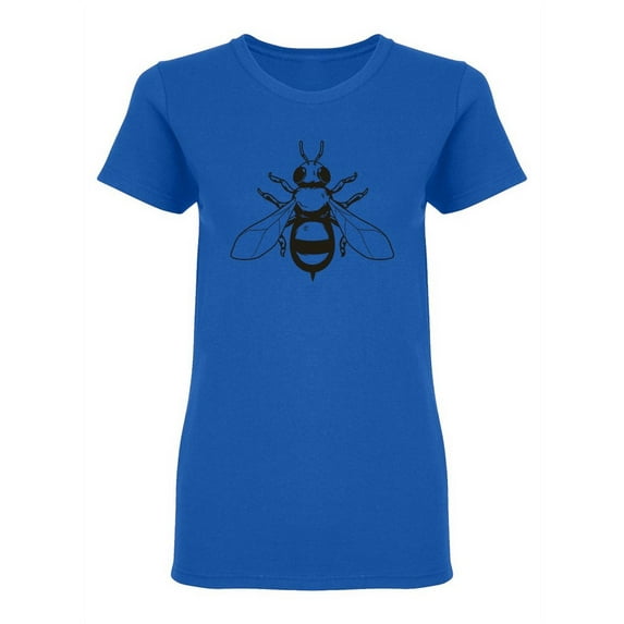 Bee Insect Shaped T-Shirt Women -Image by Shutterstock, Female x-Large