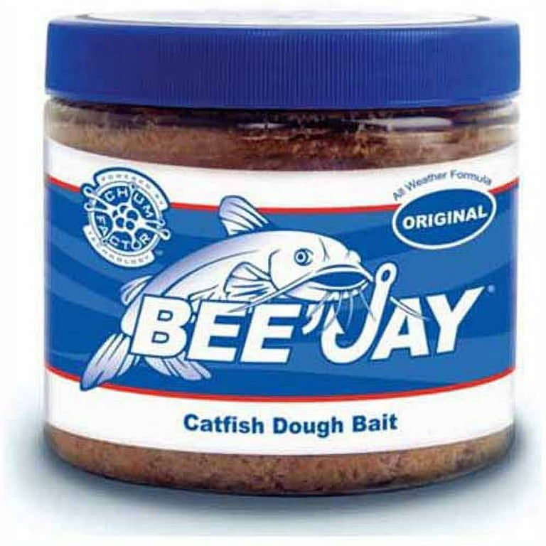 Bee'-Jay BJDB-O Original Cheese Catfish Dough Bait 14oz jar