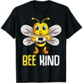 thumbnail image 1 of Bee Kind Bumble Bee Kindness Girls Kids Boys Women T-Shirt, 1 of 5