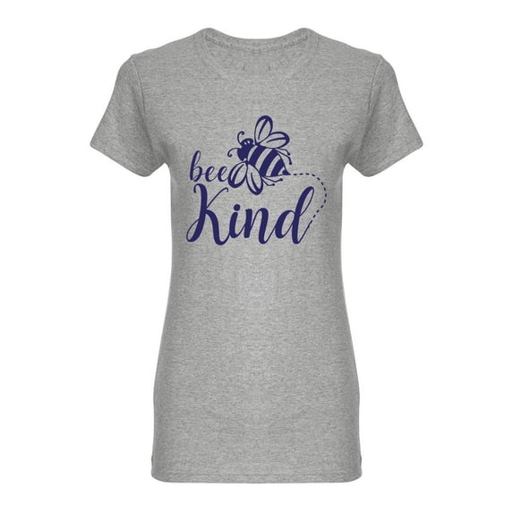 Bee Kind Design Shaped T-Shirt Women -Image by Shutterstock, Female Medium