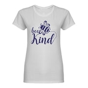Bee Kind Design Shaped Tee Womens -Image by Shutterstock