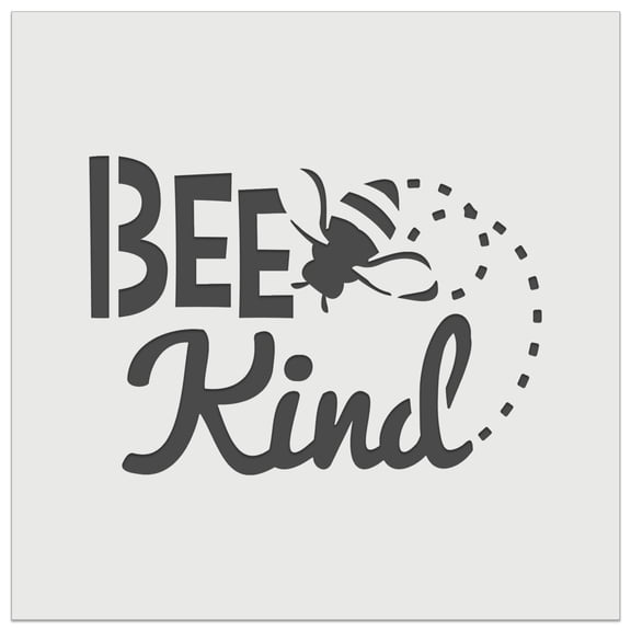 Bee Kind Honey Insect DIY Cookie Wall Craft Stencil - 3.5 Inch