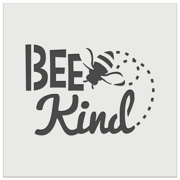 Bee Kind Honey Insect DIY Cookie Wall Craft Stencil - 4.5 Inch