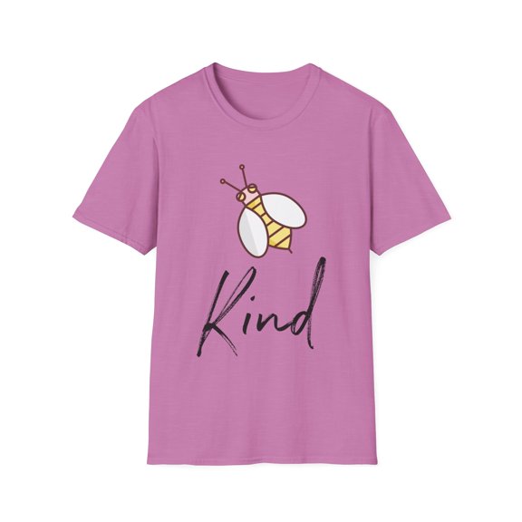 Bee Kind Kindness | Choose Kind | Nature Motivational| Bee | Environment Unisex Softstyle T-Shirt