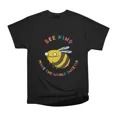 thumbnail image 1 of Bee Kind Make The World Sweeter T-Shirt Tee Gift For Him Merch For Her Apparel For Friend, 1 of 2