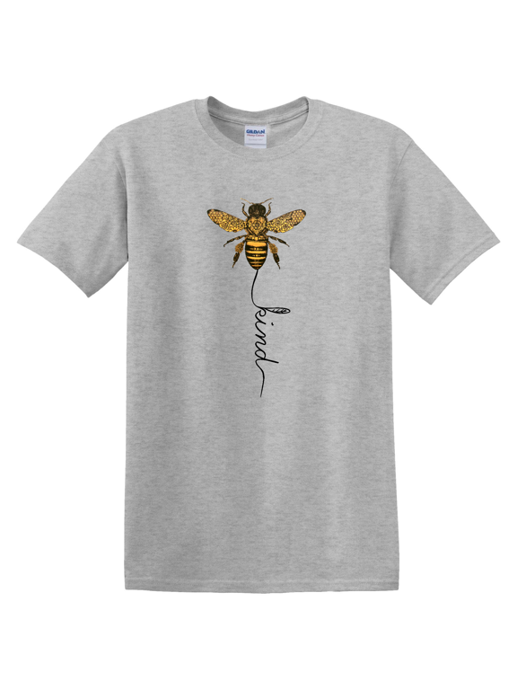 Bee Kind Motivational Quote Positive Graphic T-Shirt