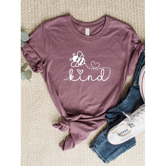 Bee Kind Shirt: Inspirational Graphic Tee, Unisex Fit, Unisex T-Shirt