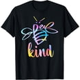 thumbnail image 1 of Bee Kind Shirt Tie Dye Be Kind Kindness Cute T-Shirt, 1 of 3