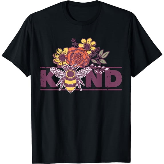 Bee Kind T-Shirt Black X-Large