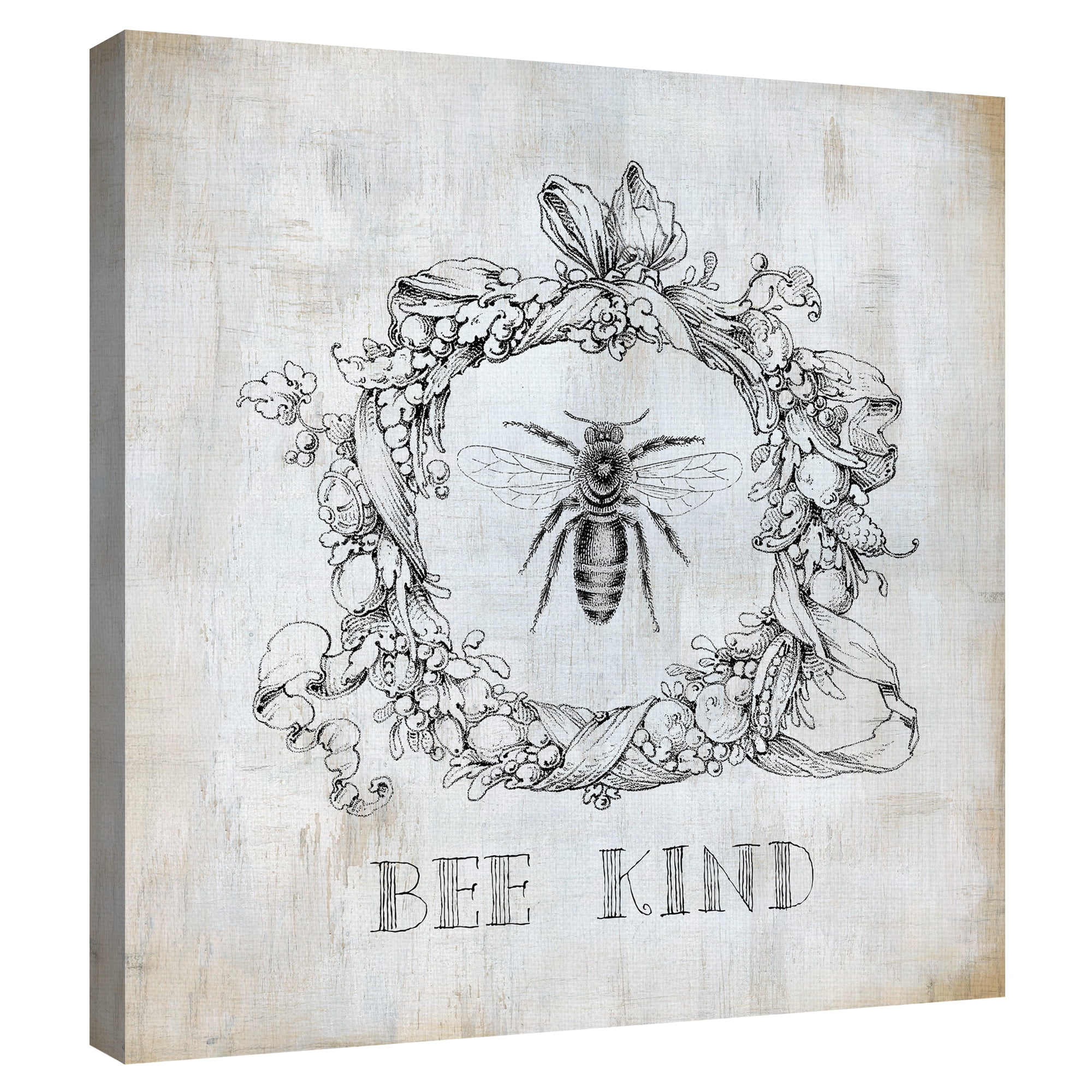 Bee Kind by Carol Robinson Canvas Art Print