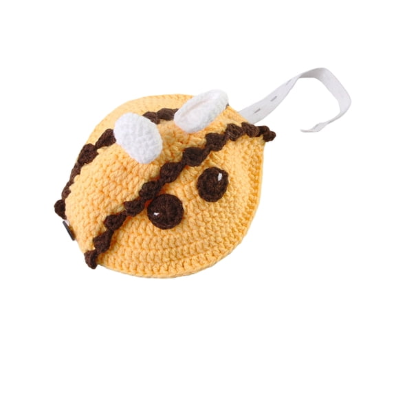 Bee Knit Turtle Shell Costume for Pets, Adorable Animal Themed Sweater for Cute & Warm Pet Clothing For & Tortoises