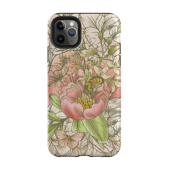 Bee Life Nature Phone Case Compatible with iPhone 11 to 16 Pro Max