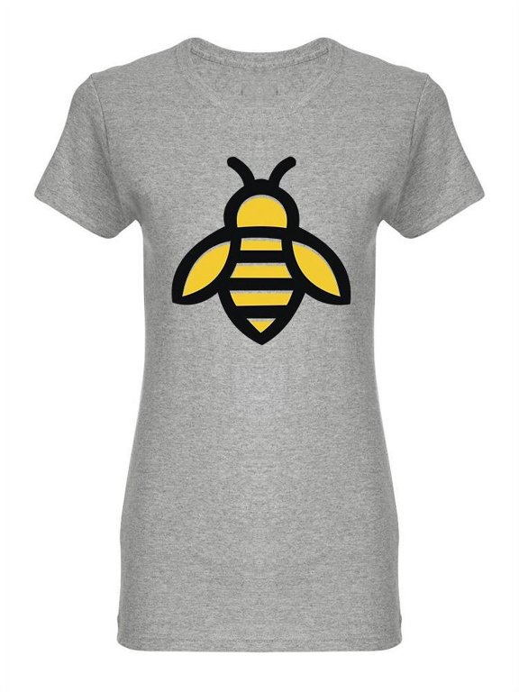 Bee Logo Style T-Shirt Women -Image by Shutterstock, Female Large