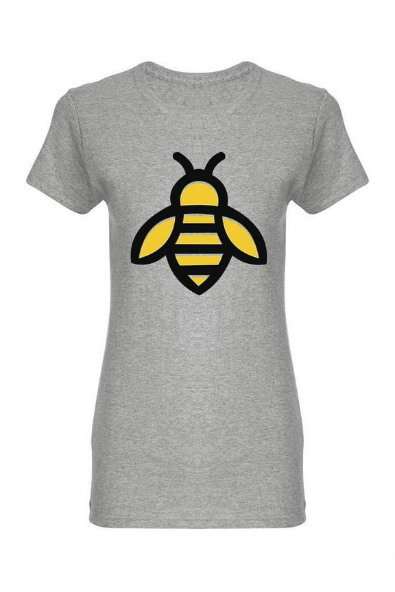 Bee Logo Style T-Shirt Women -Image by Shutterstock, Female Small
