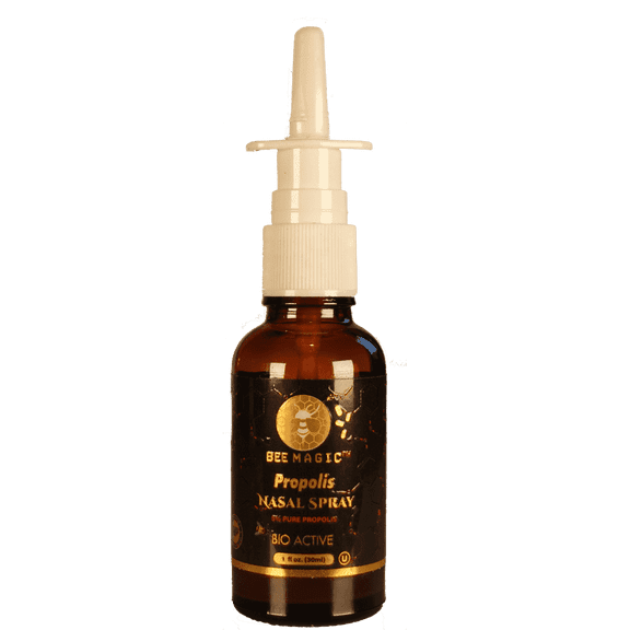 Bee Magic Natural Propolis Nasal Spray, 1 Fl oz, Congestion Relief, Sinus Relief