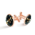 thumbnail image 1 of Bee Men's Stainless Steel Cufflinks Set for Formal Attire Made of Stainless Steel, for Business Meetings or Special Events, 1 of 6