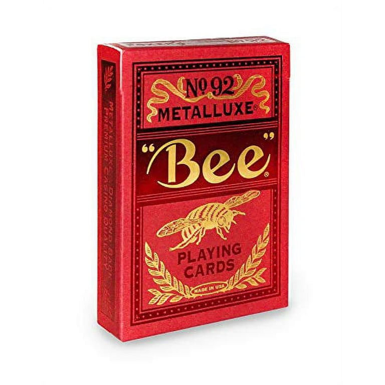 Bee metalluxe playing cards hot sale