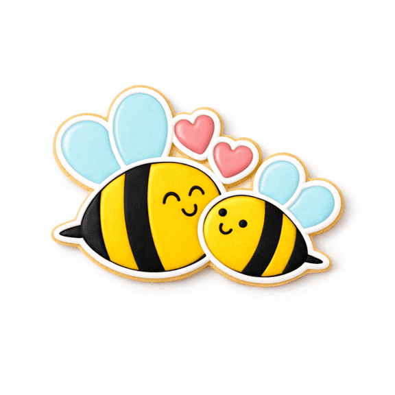 Bee Mine Mama Cookie Cutter & Stamp