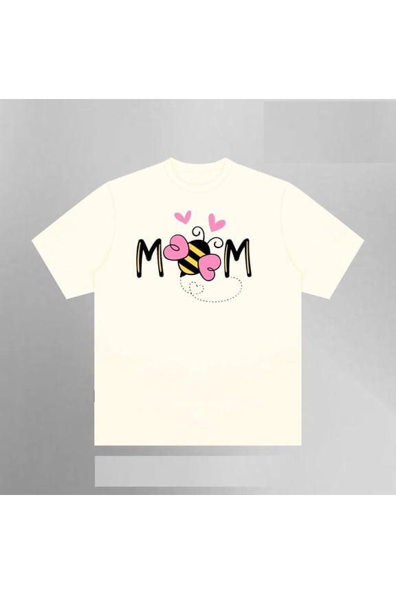 Bee Mom Shirt, Cute Honey Bee Vibes, Gen Z Trending Style, Sweet Gift Idea, Funny 2025 Aesthetic