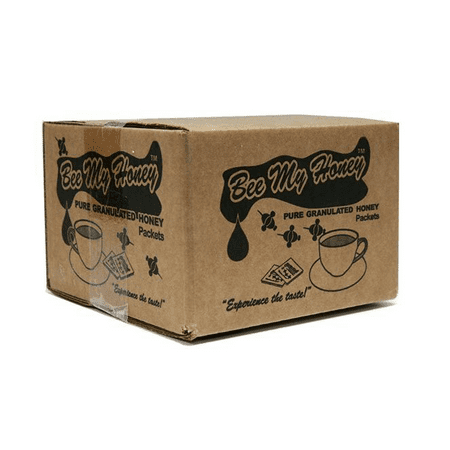 Bee My Honey Pure Granulated Honey, 1 Box (300 Packets)