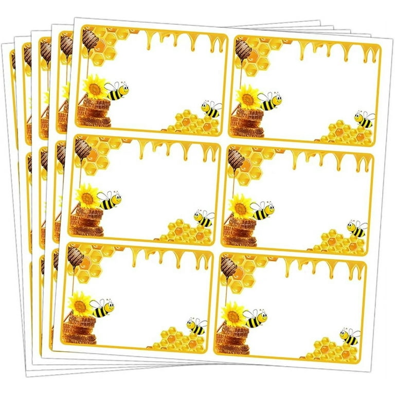 bee-name-tags-stickers-3-5x2-5inches-flowers-bee-honeycomb-blank-adhesive-tag-labels-200pcs-walmart-com for Bee Name Tags Free Printable Bee Name Tags Stickers 3.5x2.5inches Flowers Bee Honeycomb Blank Adhesive Tag Labels 200pcs - Walmart.com for Bee Name Tags Free Printable