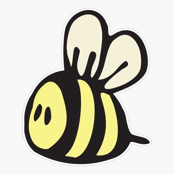 Bee Nature Inspired Pollinator Sticker
