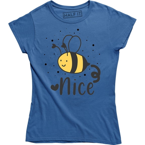 Bee Nice Pocket Honey Environment Good Vibes Vegan Kind Funny T-Shirt