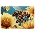 thumbnail image 1 of Bee Non-Slip Polyester Kitchen Mat Door Rugs Indoor Rug, Machine Washable, 1 of 6