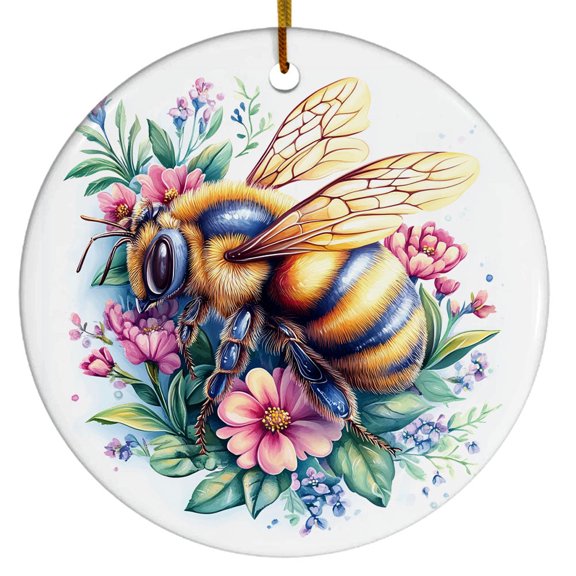 Bee Ornament, Christmas Ornaments 2025, Gift for Bee Lovers, Gift for Pet Lovers, Gift for Christmas, Christmas Decorations