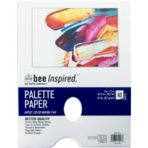 Bee Paper - 9"x 12" Artist Color Mixing Disposable Palette Paper, 40 Sheets, 41 lb. 67 GSM