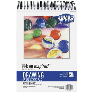 Jack Richeson Drawing Paper, 9 x 12 in, 75 lb, 1000 Sheets