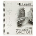 thumbnail image 1 of Bee Paper - Bee Inspired 11"x14" Sketching Paper Pad, 100 Sheets, Side Wire, 50lb. 74GSM, 1 of 8