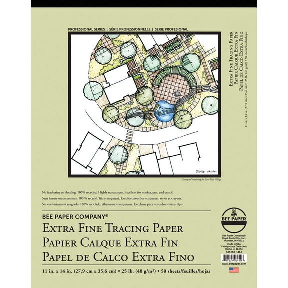 Royal & Langnickel - Bee Paper Company Bleed Proof Extra Fine Trace Paper