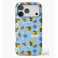 Bee Pattern M147, Case for iPhone 17/16/15/14/13/12/11 Pro Max ...