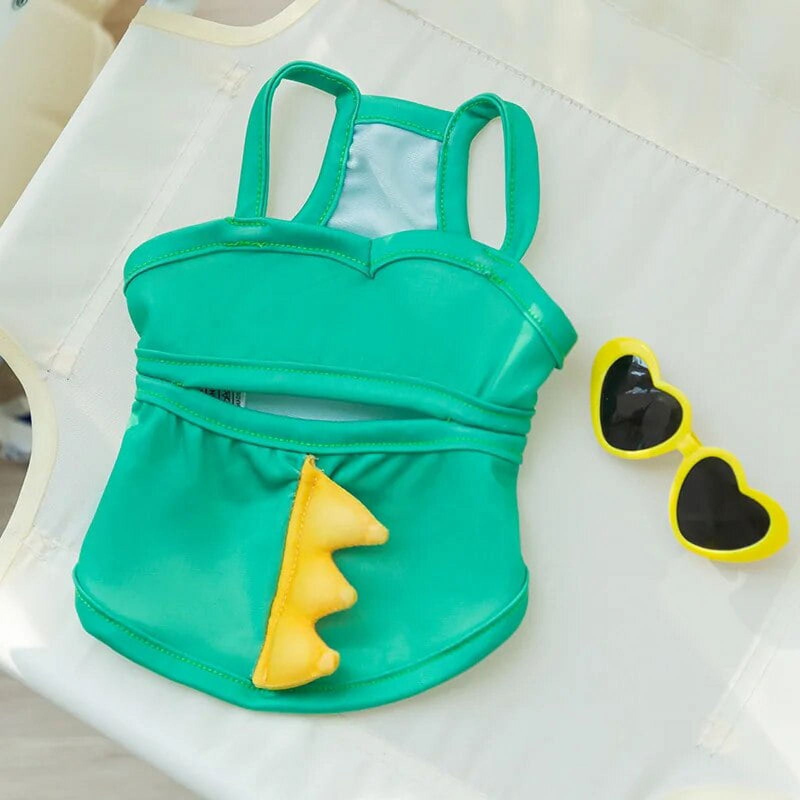 Bee Pineapple Swimsuit Dress Pet Dog Clothes Bikini Clothing Dogs Super