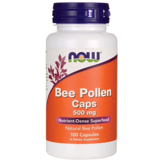 Bee Pollen 500Mg By Now Foods - 100 Caps