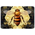 thumbnail image 1 of Bee Polyester Chair Rug Mat, Non-Slip and Machine Washable Area Rugs, 1 of 6