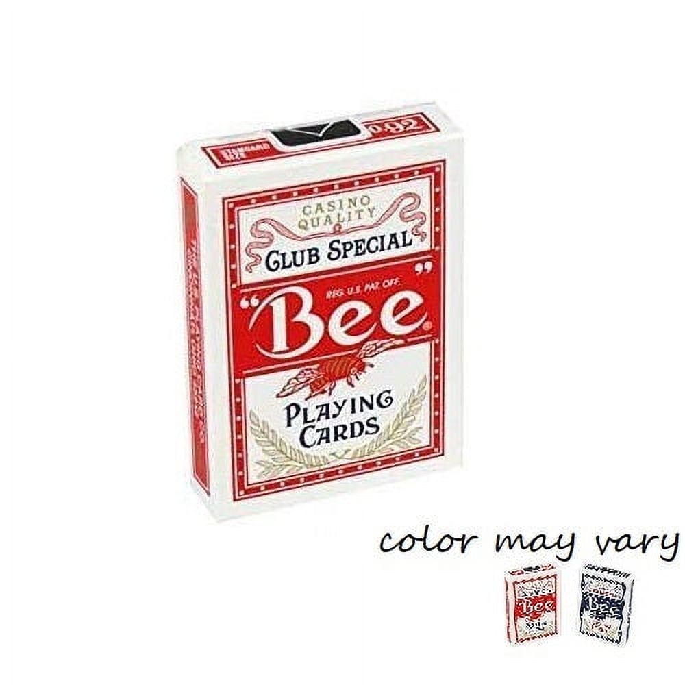 US Playing Card Bee Premium Playing Cards, Matte Finish, Patented
