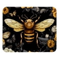 thumbnail image 1 of Bee Printed Square Gaming Mouse Pad, Non-Slip Rubber Bottom Mouse Mat for Office, 8.3x9.8 Inch, 1 of 6