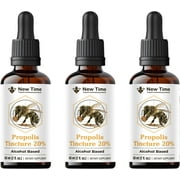 Bee Propolis Liquid Extract 20%   3 Pack 3 2 fl oz Alcohol-Based Tincture
