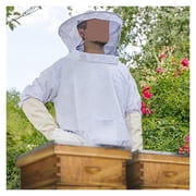 Bee Protection Clothing Set Bee Equipment Beekeeping Jacket Bee Clothing Hooded Half Body ,Comprehensive Protection