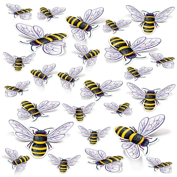 Bee Spring Cutouts - 26 Pcs.
