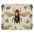 thumbnail image 1 of Bee Square Desk Mat Mouse Mat Mouse Pad, 8.3x9.8 Inch, Non-Slip Rubber Bottom, Printed, Suitable for Office and Gaming, 1 of 6