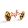 thumbnail image 1 of Bee Stylish Men's Cufflink Set, for Dress Shirts, Made of Stainless Steel, Ideal for Formal Events, 1 of 1
