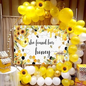 Bee Sunflower Theme Party Backdrop Balloon Decoration Set