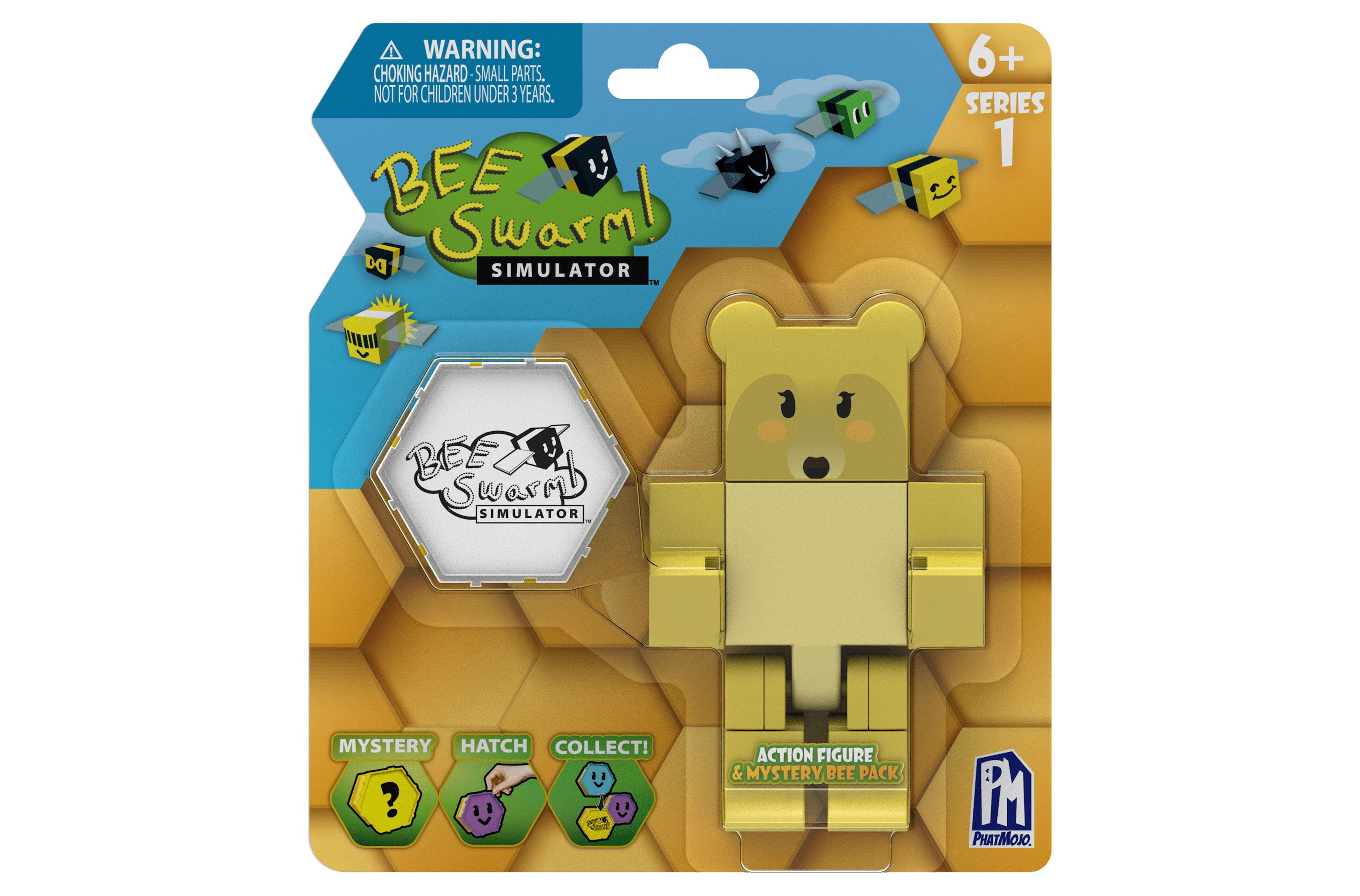 BEE SWARM Simulator ~ from ROBLOX GAME ~ Comes w/ BEAR & MYSTERY BEE~  NEW IN BOX