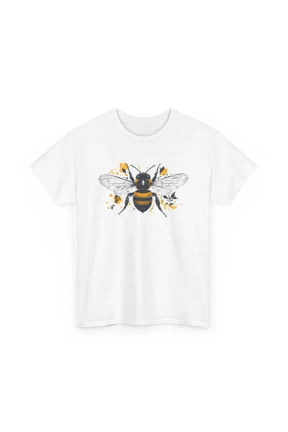 Bee T-Shirt S-5XL, Save The Bees Shirt, Honeybee Tee, Vintage Yellow Bee Shirt Birthday Gifts; For Men & Women
