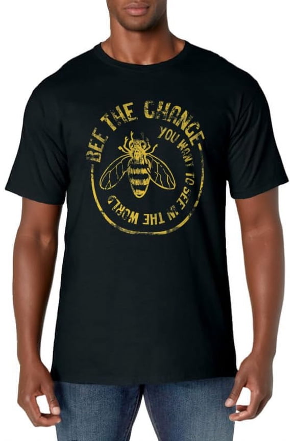 Bee T-Shirt Save The Bees Honeybee Bee The Change Shirt